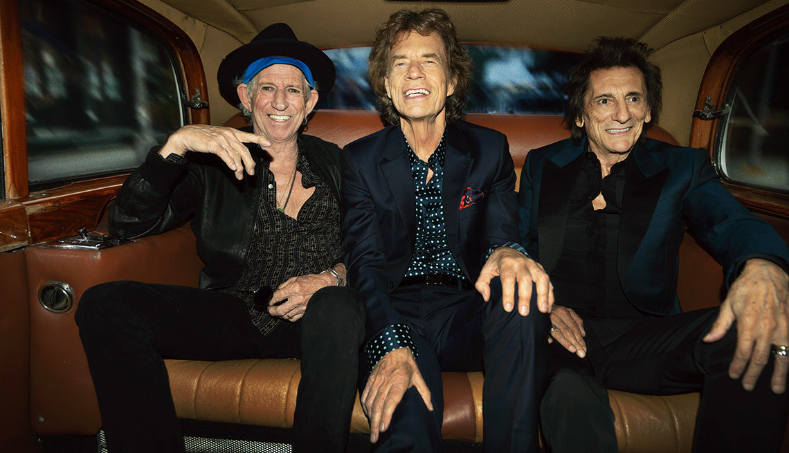 AARP publishes articles on CBD and sponsors the Rolling Stones Tour